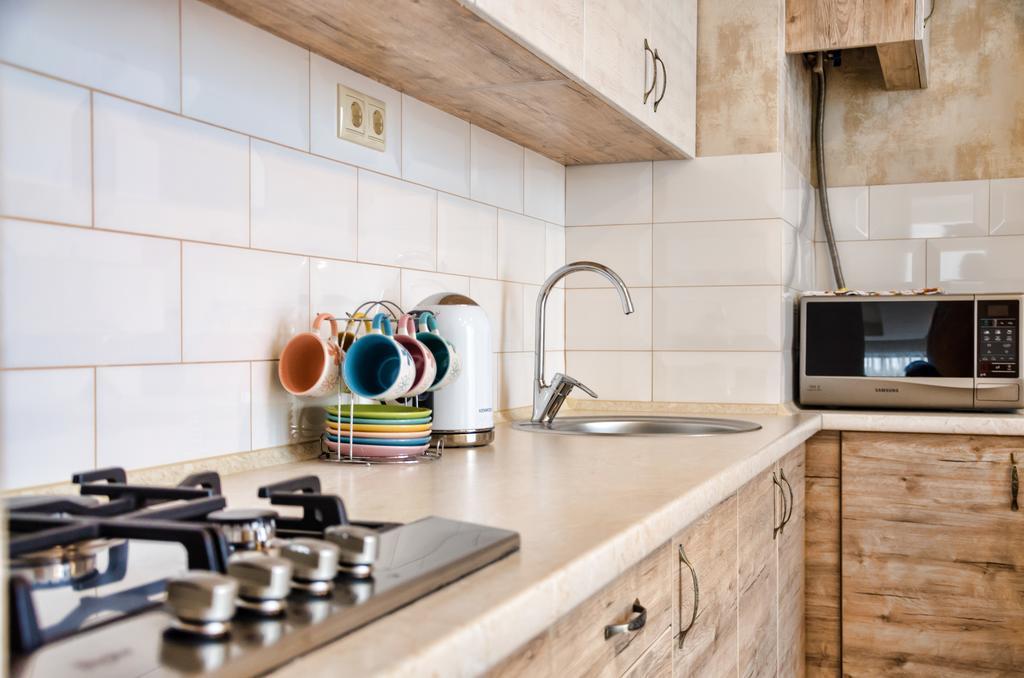 Leogrand Apartments Z Panoramoyu Lvova Bagian luar foto